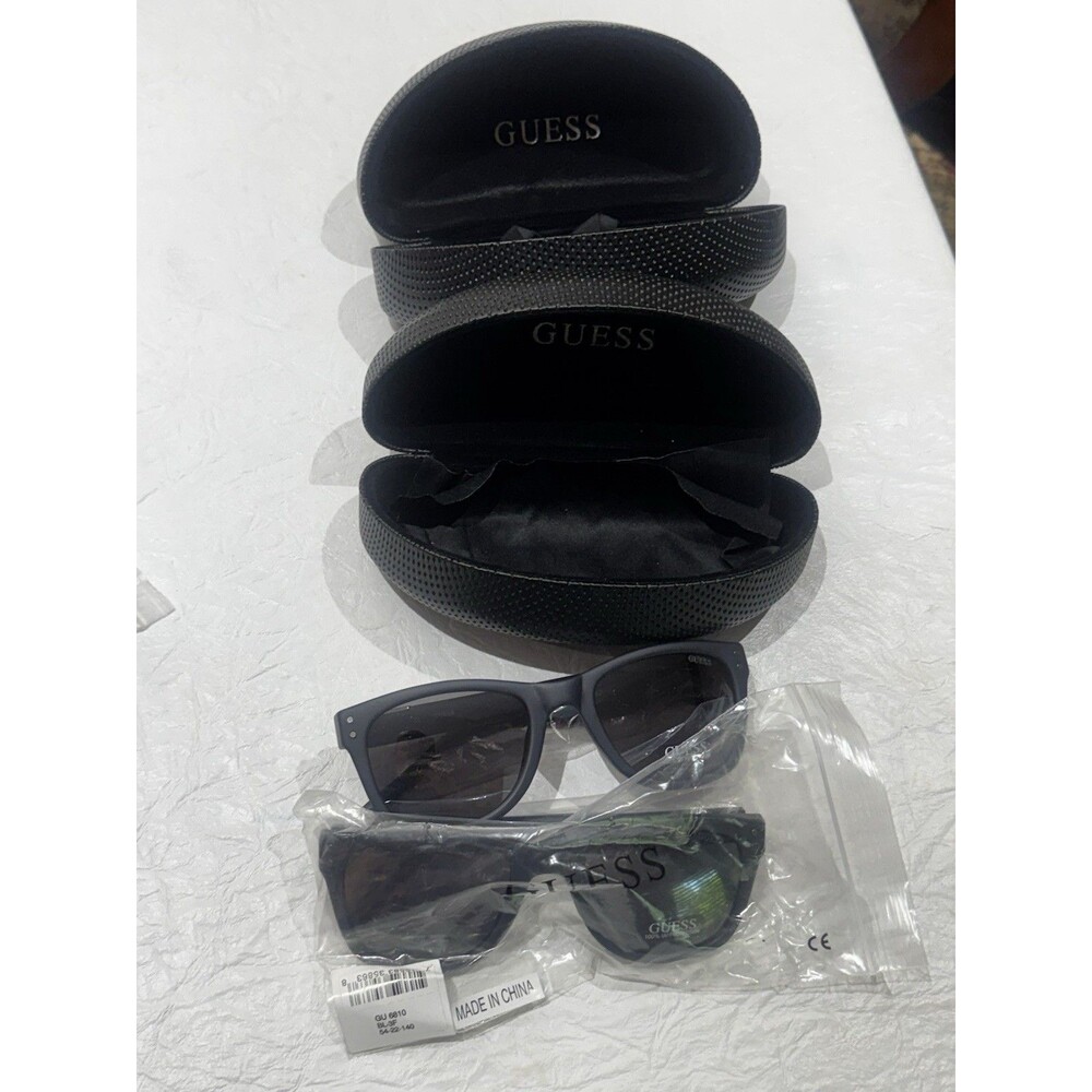 Guess Women's Sunglasses GU6810 BL-3F 54022-140 BLACK NEW Authentic (LOT OF 2) - Picture 2 of 6